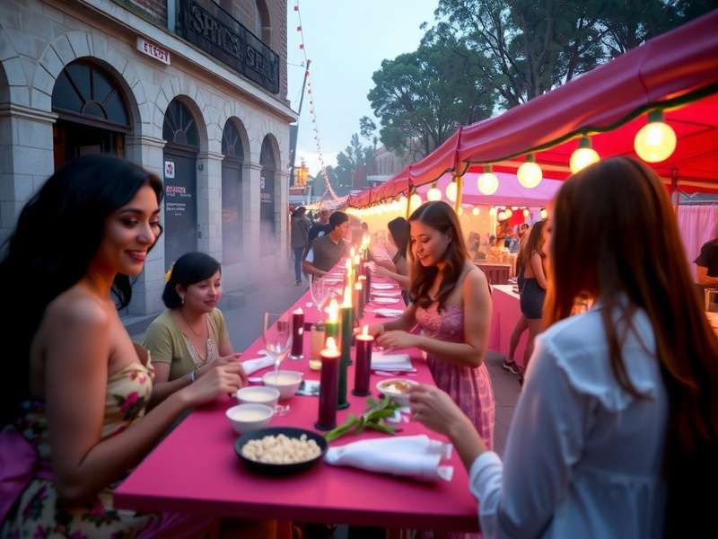 Hot Spice Dash Spice Mela event with players and stalls